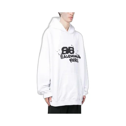 Hand-Drawn BB Icon Hoodie Large Fit