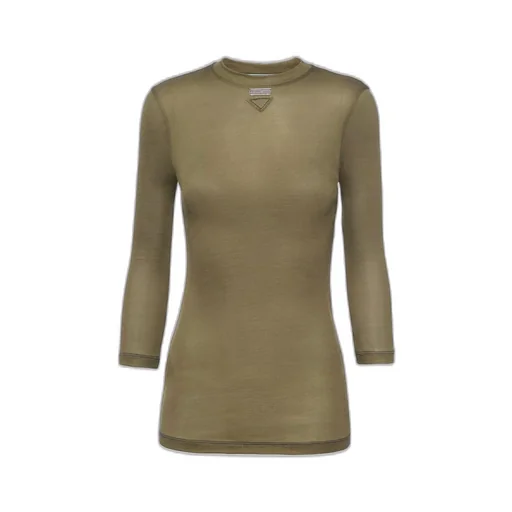 Silk jersey top