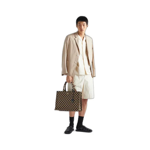 Single-breasted cotton jacket