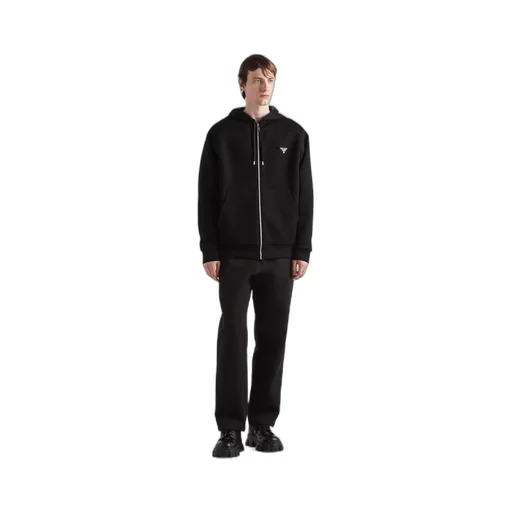 Cotton fleece hoodie