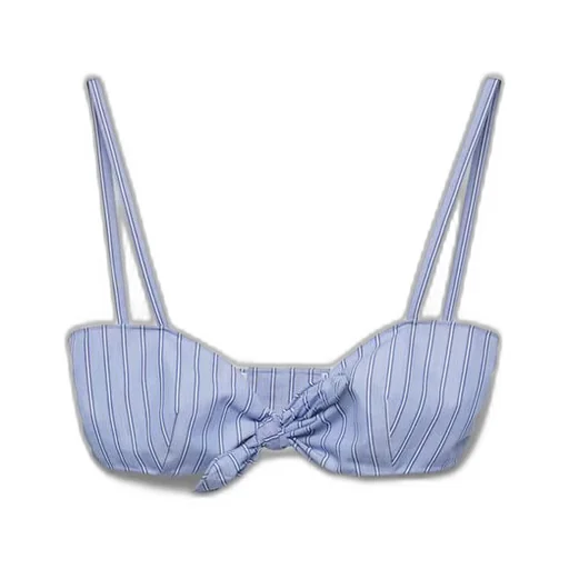 Striped chambray top