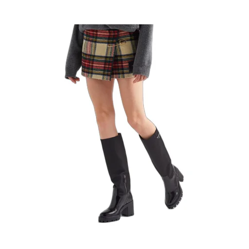 Leather and Re-Nylon boots