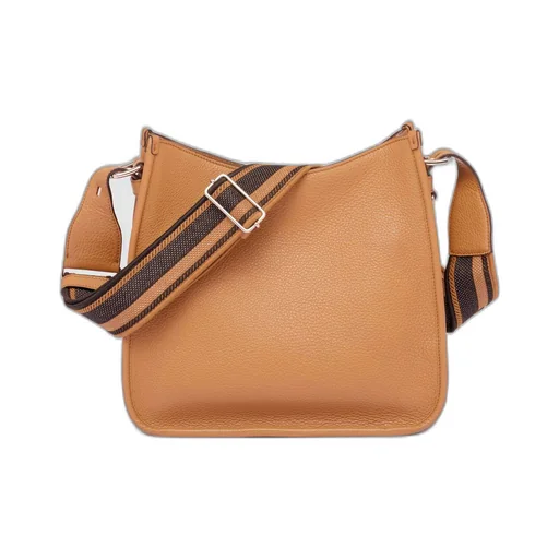 Leather hobo bag