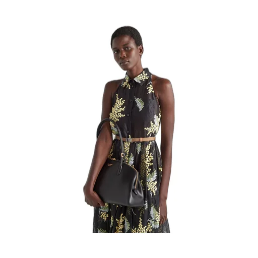 Embroidered organza dress