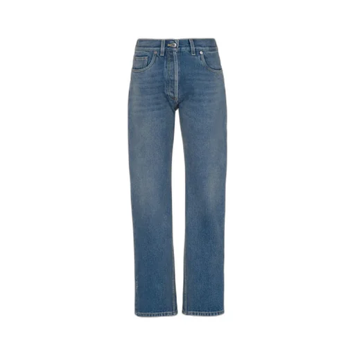 Organic denim five-pocket jeans