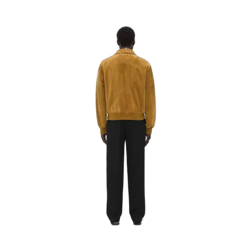 Suede Leather Blouson