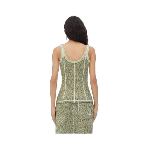 Textured Mouline Cotton Jersey Top