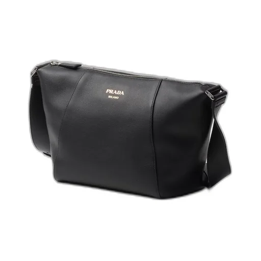 Leather shoulder bag