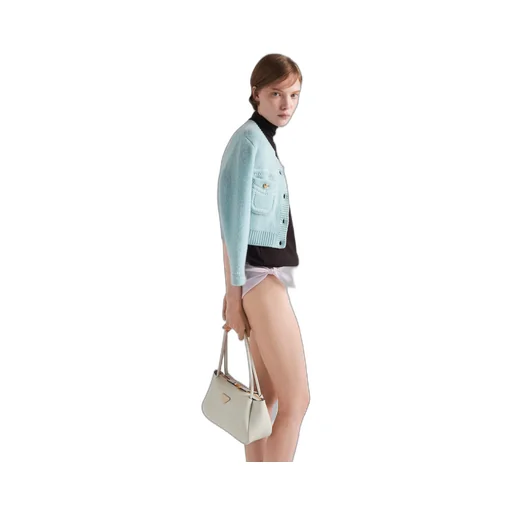 Medium leather handbag