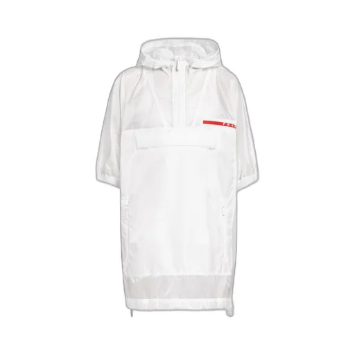 Ripstop hooded raincoat