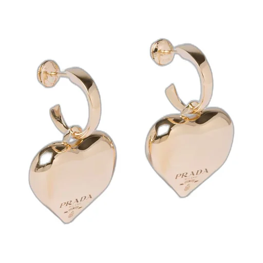 Eternal Gold medium drop earrings in yellow gold