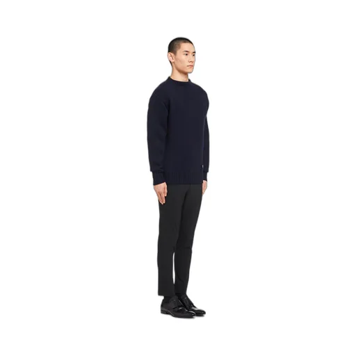Cashmere boat-neck sweater