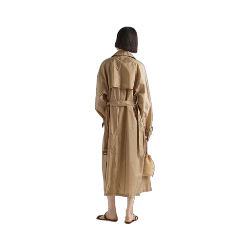 Light Re-Nylon trench coat