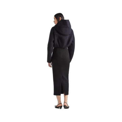 Cropped duffle jacket
