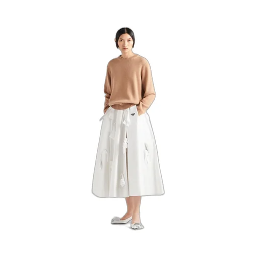 Wool and cashmere crew-neck sweater