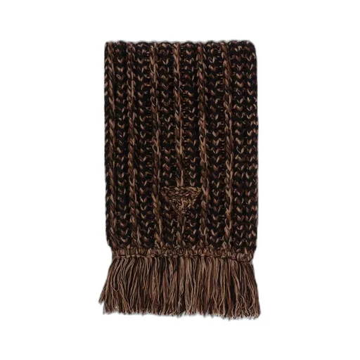 Wool and cashmere scarf