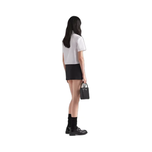 Kid mohair miniskirt