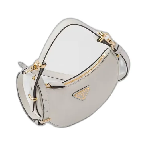 Prada Arqué leather mini shoulder bag