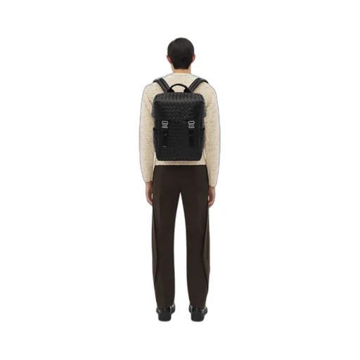 Intrecciato Flap Backpack