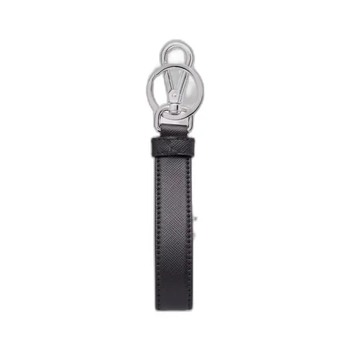 Saffiano Leather Keychain