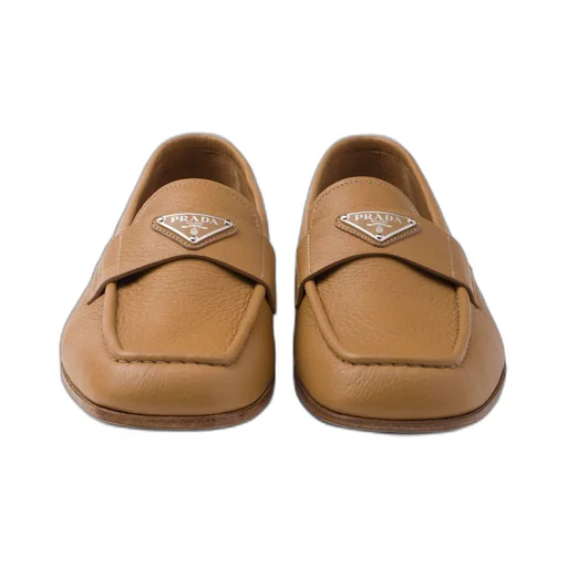 Leather loafers