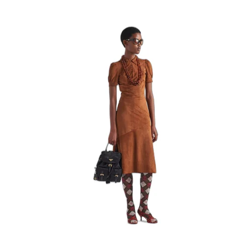 Suede dress