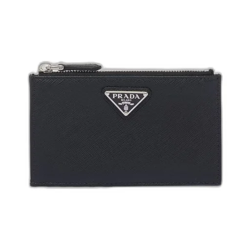 Saffiano leather card holder