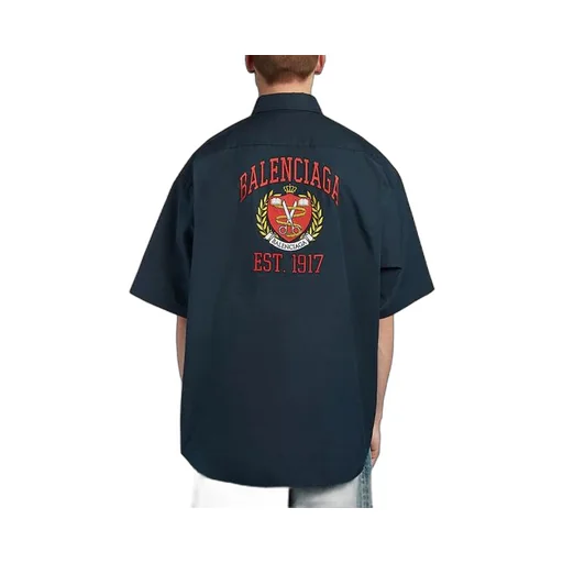 Est. 1917 College Logo Print Shirt