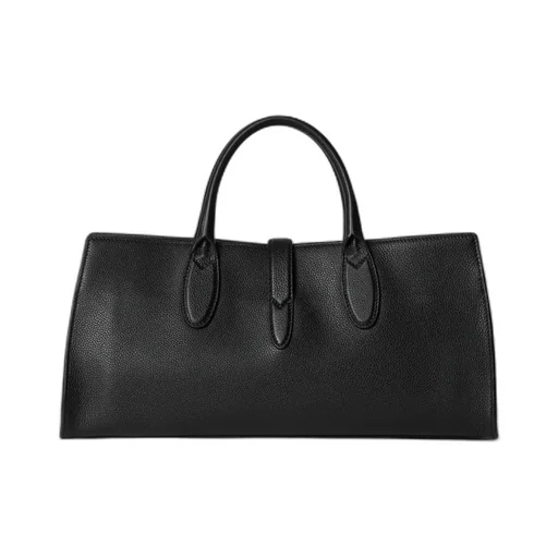 Medium tote bag with hook closure