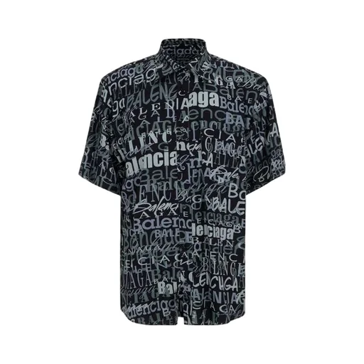 Logo Print Short Sleeve Shirt