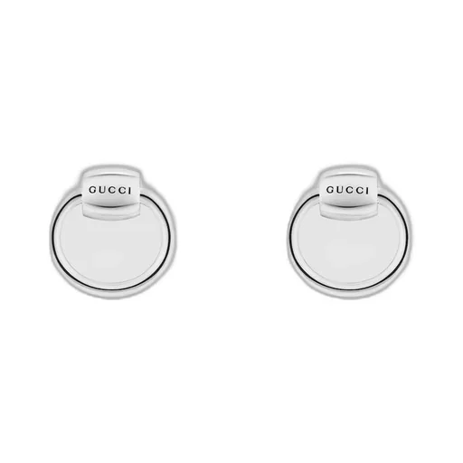 Horsebit small hoop earrings