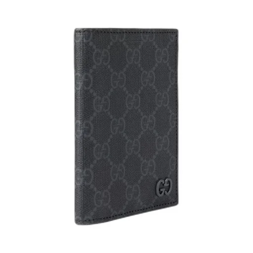 GG passport case with bordeaux interior