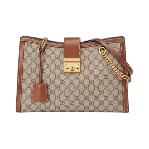 Padlock medium GG shoulder bag