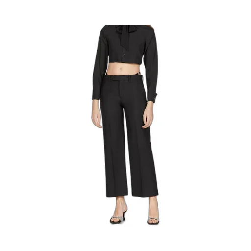 Wool mohair trouser