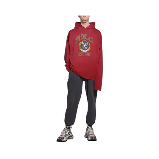 Est. 1917 College Logo Print Hoodie