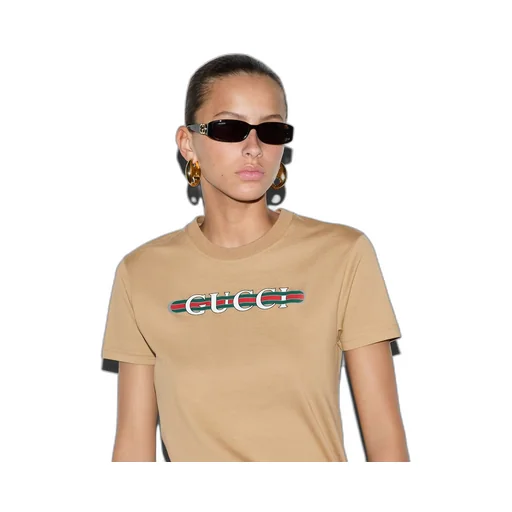 Cotton jersey T-shirt with print
