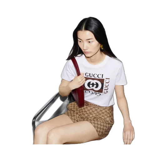 Cotton jersey T-shirt with print