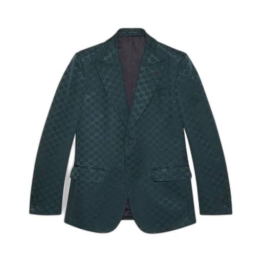 GG cotton faille jacket