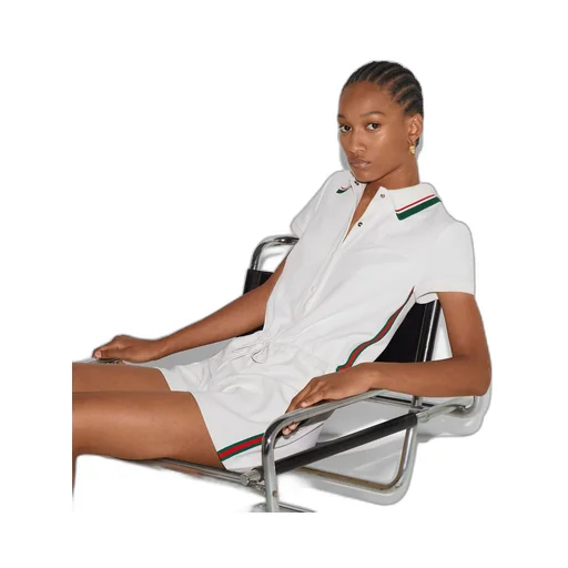 Jersey drill jumpsuit with Web