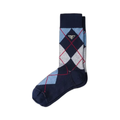 Argyle cotton socks