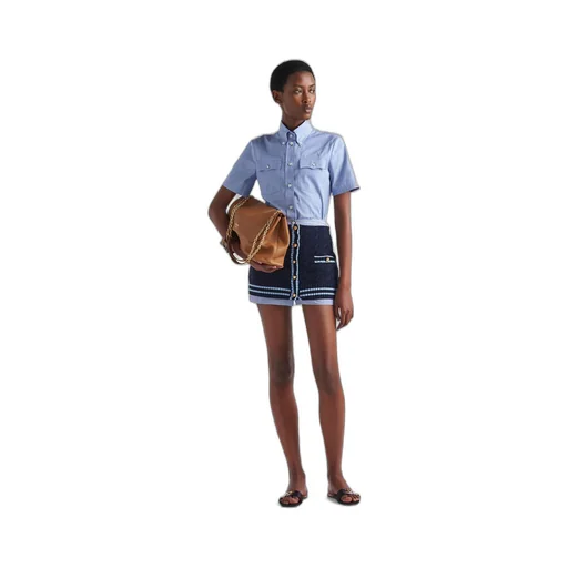 Fil-à-fil cotton shirt