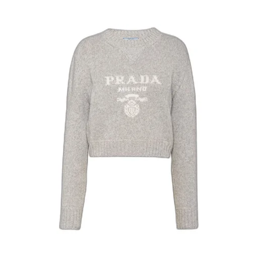 Wool and cashmere crew-neck sweater
