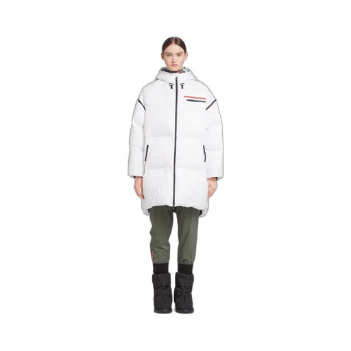Oversized technical Re-Nylon down coat