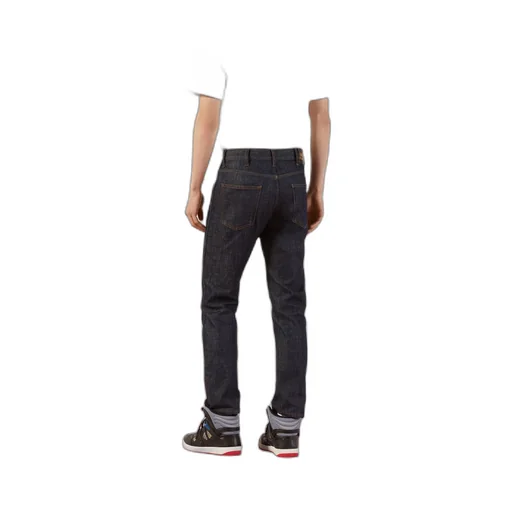 Tapered washed jeans