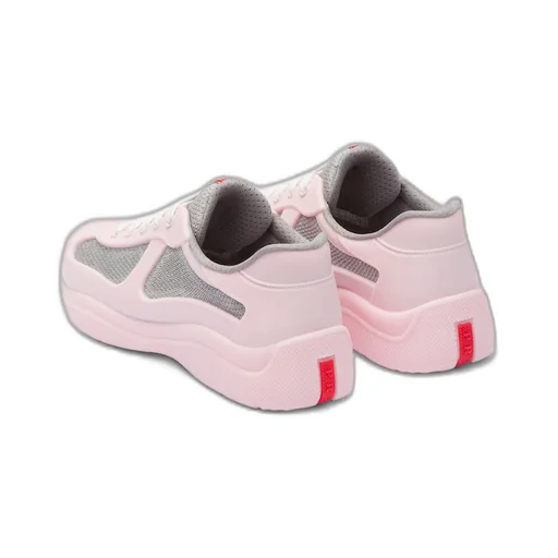 Prada America's Cup Soft rubber and bike fabric sneakers