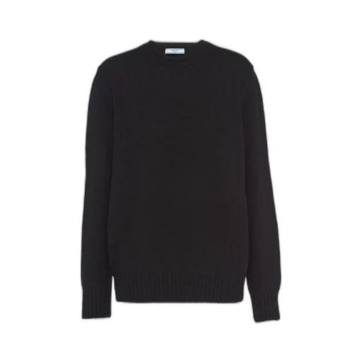 Wool and cashmere crew-neck sweater