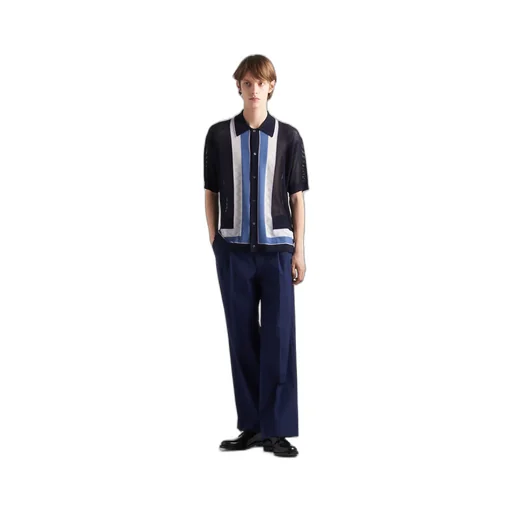 Cashmere polo shirt