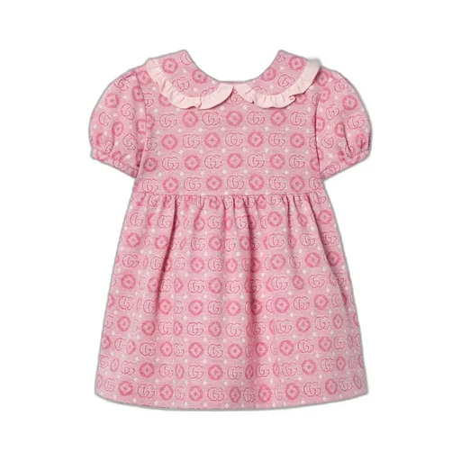 Baby Double G cotton dress