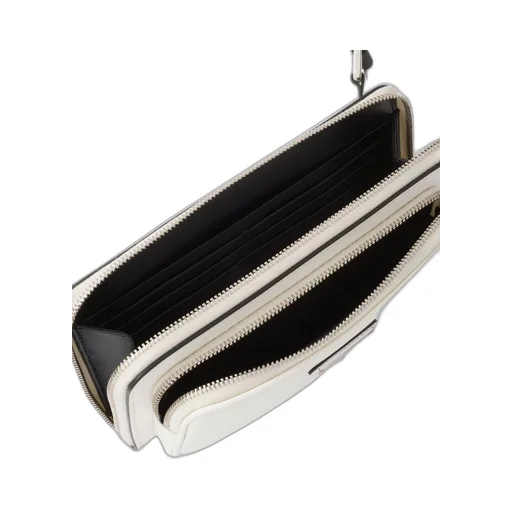 Saffiano leather belt bag