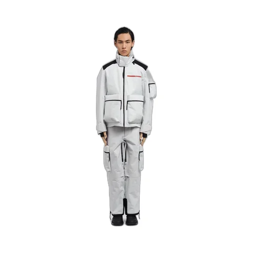 Technical fabric ski windbreaker